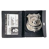 Leather Police I.D. & Badge Holder