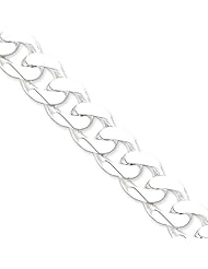 15mm, Sterling Silver, Curb Chain, 20 inch