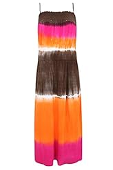 Plus Size Tie Dye Print Sequined Maxi Dress 