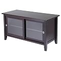 Sliding Door TV Stand - Espresso