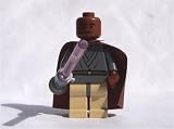 LEGO STAR WARS MINI-FIGURE - MACE WINDU "LIGHT UP" SABER