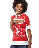 Baby Phat - Baby Phat Plus Size Printed Keyhole Hoodie
