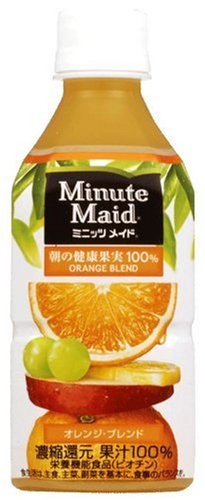 ミニッツメイド オレンジブレンド 350ml×24本