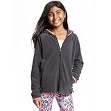 オールドネイビー OLD NAVY/ マイクロフリースフルジップフード カーボン アウターパーカー S【並行輸入】