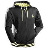 Neue Kapuzenjacke Hooded Jacke Sweaterjacke Jacke FISCHER SKI black, L