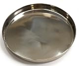 【インドとアジアの食品・食材】 カレー大皿 [27.5cm]-重ね収納のできないタイプ 大皿