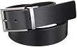Calvin Klein Mens Reversible Gunmetal Dress Belt