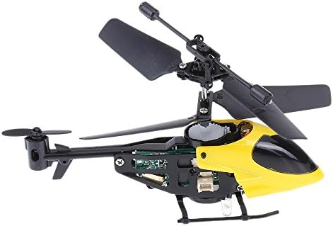 2CH Remote Control RC Mini Helicopter Heli Aircraft Gift Kids Toy Yellow
