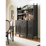 IMAGE OF Summer Hill Complete Wine Server with Hutch & Buffet (1 BX- 988672, 1 BX- 988670)