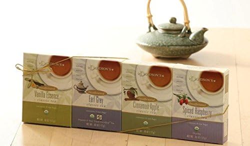 Davidson Organic Tea 610 Decaffeinated Tea, Box of 8