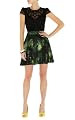 Soft Tropical Print Skirt