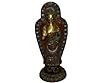 Buddha Statue, Yoga Hindu God Buddhist Handmade Brass Sculpture Spiritual Gifts 14"
