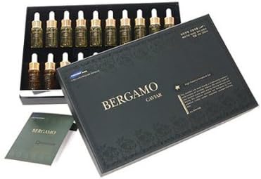 Best Set KM Bergamo Caviar Serum for Face (10 Set =20 Bottles) White Clear the Pores Results in 7 Days.