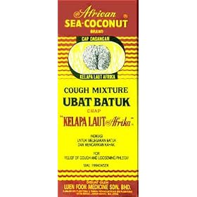 African Sea-Coconut Brand Original Cough Mixture 6 Oz - 177 ml Bottle