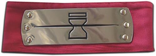 ZeroMart Red Naruto Anti Sand Village Akatsuki Sasori Cospaly Headband