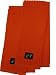 MANDARIN ORANGE RIBBED TERRY COTTON KITCHEN TOWEL - 2 PACK