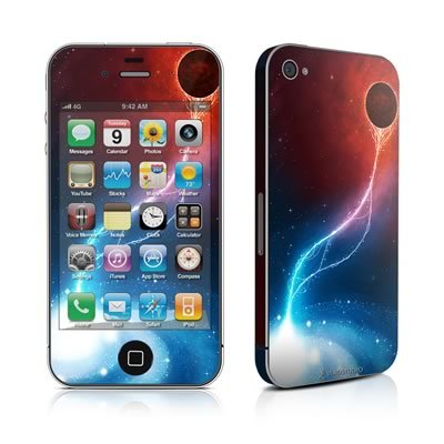 Apple iPhone 4用スキンシール【Black Hole】