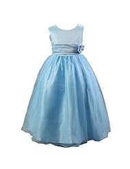 Girls A-line Tank Flower-Girl Dress/Pageant Dress 
