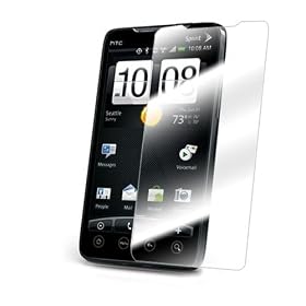 Seidio Ultimate Screen Protector for HTC EVO 4G, 2 Pack (Crystal Clear)
