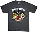 Angry Birds: Birds Circle Night Charcoal Heather T Shirt