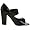 Two Lips Women's Decco Mary Jane Pump,Black,8 M US