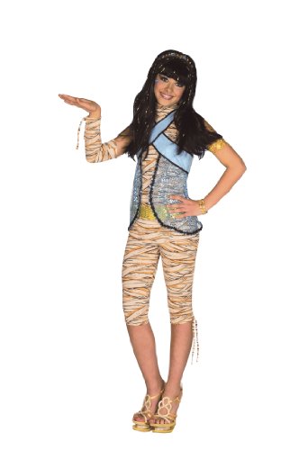 Monster High - F048-002 - Déguisement - Cleo de Nile - 10/12 Ans