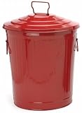 Houston International 5801E 8-Gallon Enamel Storage Container