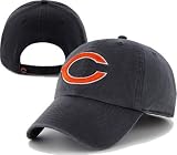 NFL Chicago Bears Clean Up Adjustable Hat, Navy, One Size Fits All Fits All