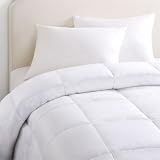 Comfort Classics 200TC Sateen Down Alternative Comforter - White - Twin