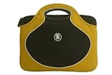Crumpler Gumbush 13 Laptop Portfolio Bag - Mustard/Black