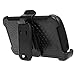 LG G3 case, E LV LG G3 (HOLSTER DEFENDER) Case Cover - SHOCK PROOF/IMPACT RESISTANT Dual Layer Heavy Duty Holster Full Body Protection - case cover for LG G3 - BELT BLACK