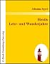 Heidis Lehr- und Wanderjahre