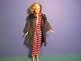 BARBIE VINTAGE JUMPSUIT WITH FAUX FUR TRIM