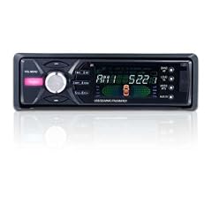 Autoradio MP3 + WMA kompatibel, Radio mit LCD-Display, USB-Port und Card-Slot, vorklappbares + abnehmbares Bedienerteil, 30 voreingestellte Sender, inkl. Fernbedienung, NEU + OVP
