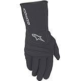 Alpinestars C-2 Gore-Tex Men's Waterproof Road Race Motorcycle Gloves w/ Free B&F Heart Sticker Bundle - Black / Medium