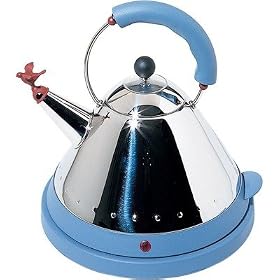 Alessi electric kettle blue