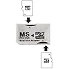 Dual MicroSD MicroSDHC to MS PRO DUO Adapter. Converts Two MicroSD or MicroSDHC Cards To MS PRO DUO