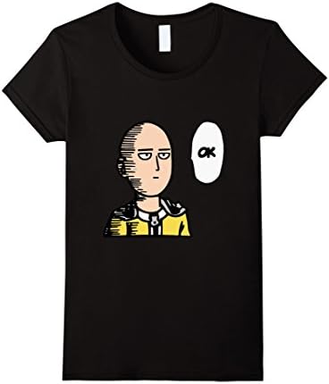 Women's Saitama T-shirt Medium Black