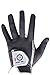 FINGER TEN Men’s Golf Glove Left Hand Rain Grip Pack, Durable Fit for Hot Wet All Weather (Gray, M/Large)