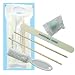 Kit includes: 2 oz. Odorless Liquid, 1.6 oz. Odorless Powder, 1/4 oz. Primer, Short File, 20 Nail Tips, Student Brush, 2 gm. Nail Glue, Drawstring Tote.