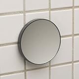 Suction Cup 10X Magnifying Spot Mirror with Travel Bag