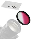 58 MM High Quality Gradual Color Pink Blending Lens Filter for Canon Rebel  ....