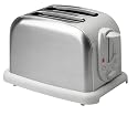 Team TO-14247 920-Watt 2-Slice Toaster With Bun Warmer, Stainless Steel