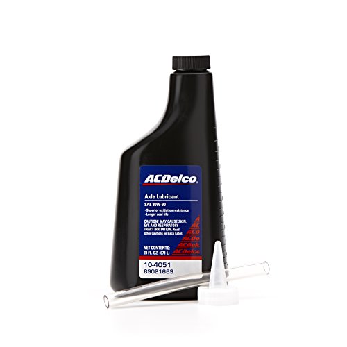 ACDelco 104051 GL5 80W90 Axle Gear Oil 23 oz auto parts