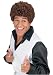 Costumes For All Occasions FW92541BN Jheri Curl Dark Brown Wig
