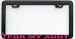 BREAST CANCER I WEAR PINK FOR MY AUNT LICENSE PLATE FRAME