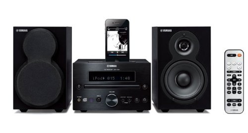 Yamaha Micro 232 Sistema CD Micro Hi-Fi, colore black