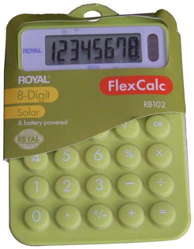 Royal Rubber Calculator - Green (RB102)