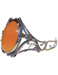 Sterling Sliver Amber Bracelet # 1