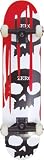 Zero 3 Skull Blood Complete Skateboard (White, 7.75-Inch)